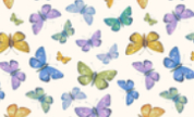 Ткань serenity с бабочками