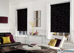 Рулонные шторы с электроприводом Hunter douglas, 1,5 м (АРТ. 2329)