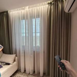 Электрокарниз Novo для штор, 2,8 м, пульт (АРТ. 29902)