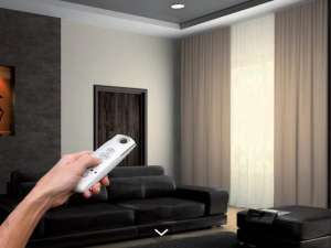 Умный электрокарниз Novo WiFi, 4,4 м, кнопка, умный дом, Алиса (АРТ. 31276)