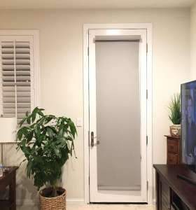 Рулонная штора Somfy Sonesse 40 WT, крепление к стене, 0.9 м