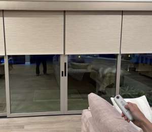 Рулонная штора Somfy Sonesse 40 RTS, умный дом, 0.4 м
