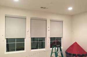 Электропривод (мотор) для рулонной шторы Somfy Sonesse 40 WT, утяжелитель Hidden, 1 м
