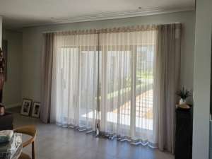 Электрокарниз Somfy для штор, 3,8 м, умный дом, Алиса (АРТ. 33122)