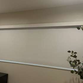 Рулонная штора Somfy Sonesse 40 WT, светло-бежевый, blackout, настенная кнопка, 0.6 м (арт. 31963), фото 3